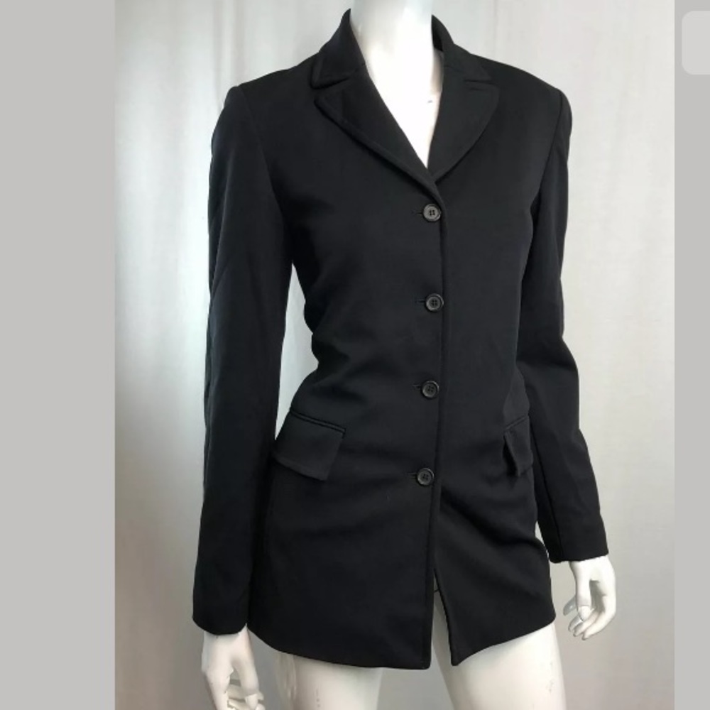 J. Crew Stretchy Button Down Blazer Jacket - image 3